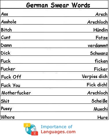 german insults